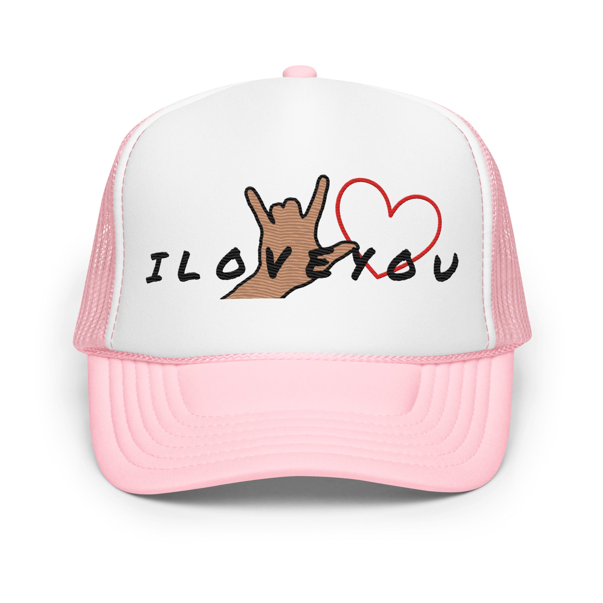I L O V E Y O U  Foam Trucker