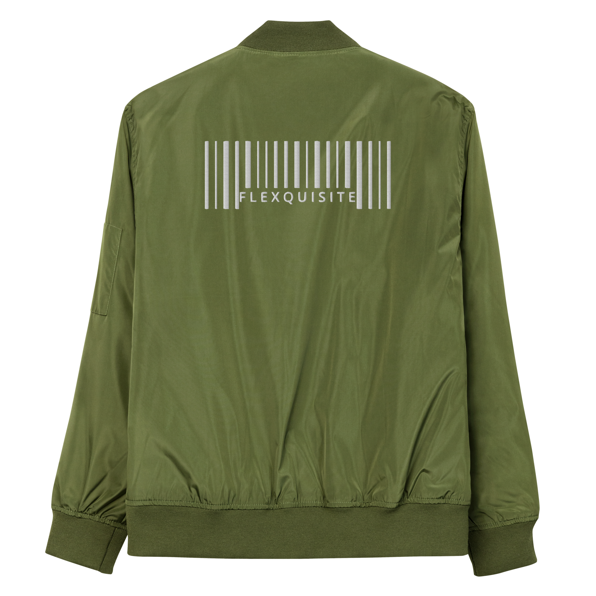 Barcode Bomber Jacket