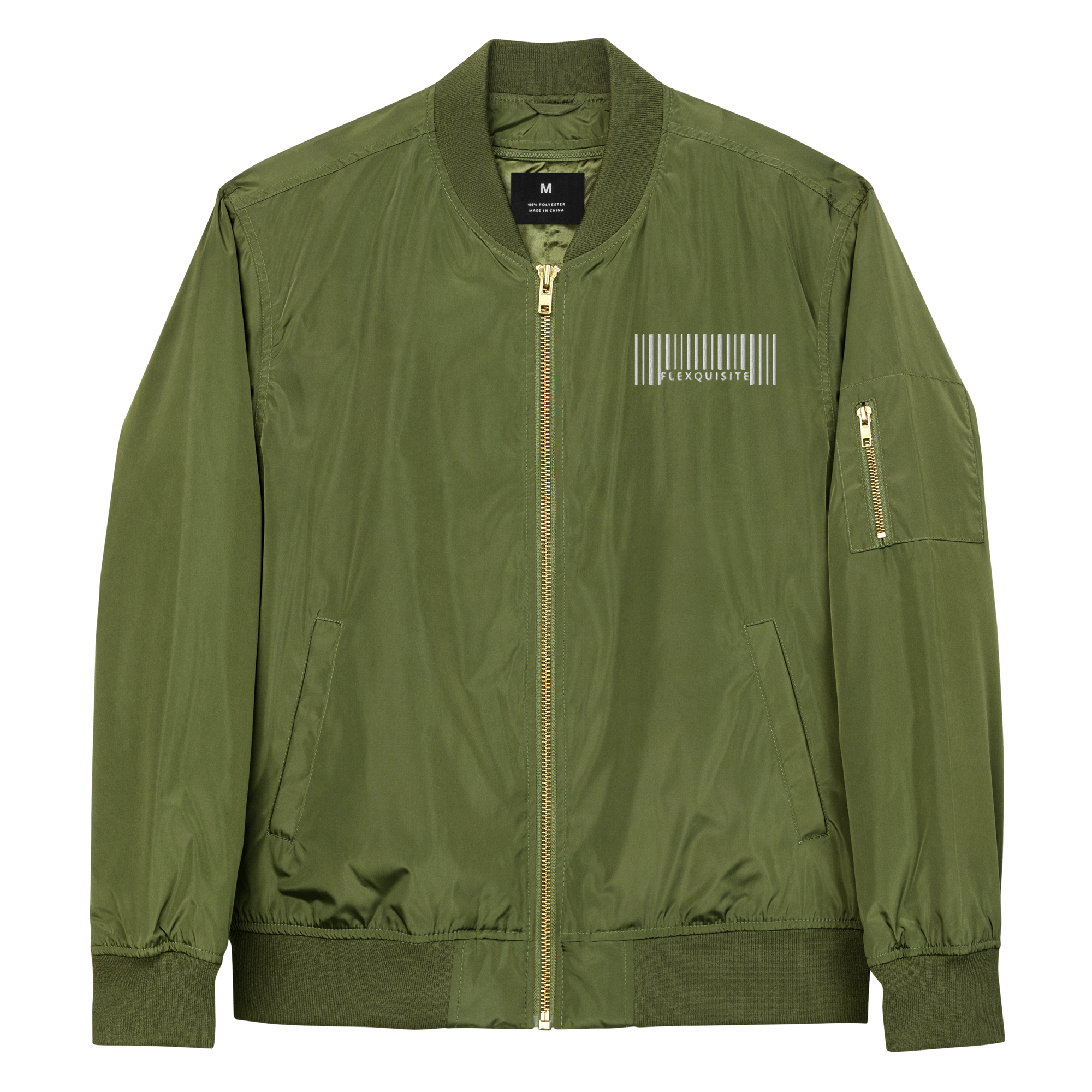 Barcode Bomber Jacket